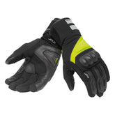 Guanti G-ONE PRO, un guanto invernale impermeabile con tecnologia HYDROSCUD®. Colore nero e giallo fluo. Di T.UR.